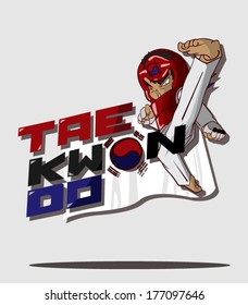 962 Taekwondo flying kick Images, Stock Photos & Vectors | Shutterstock