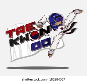 Taekwondo. Martial art