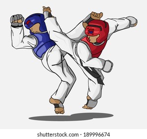 Taekwondo Martial art