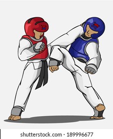 Taekwondo Martial art