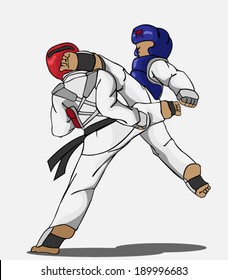 Taekwondo Martial art