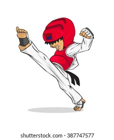 Taekwondo. Martial art