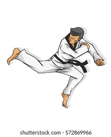 Taekwondo. Martial art
