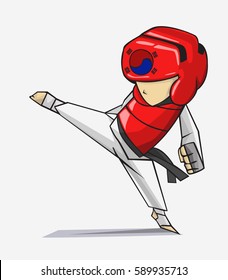 Taekwondo. Martial art