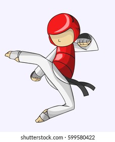 Taekwondo. Martial art