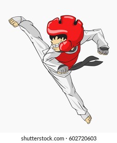 Taekwondo. Martial art