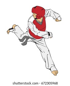 Taekwondo Martial art