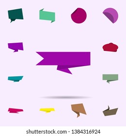 tag, banner, for text, post icon. Universal set of tag for website design and development, app development