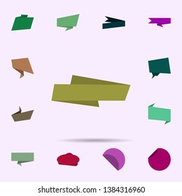 tag, banner, for text, post icon. Universal set of tag for website design and development, app development