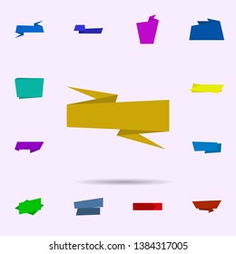 tag, banner, for text, post icon. Universal set of tag for website design and development, app development