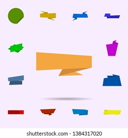 tag, banner, for text, post icon. Universal set of tag for website design and development, app development