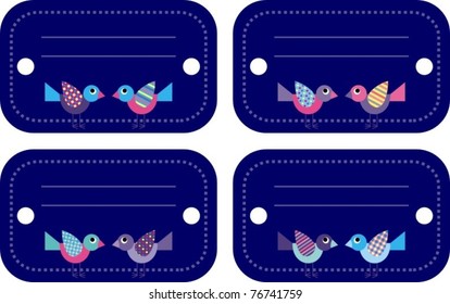 Tag with birds