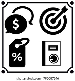 tag book icon vector