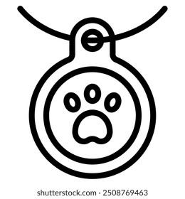 Tag cats equipment icon illustration