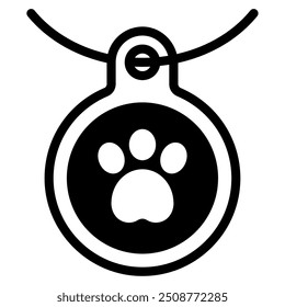 Tag cats equipment icon illustration