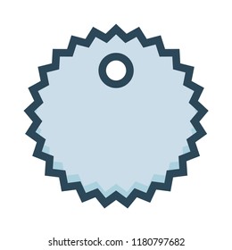 tag color line icon