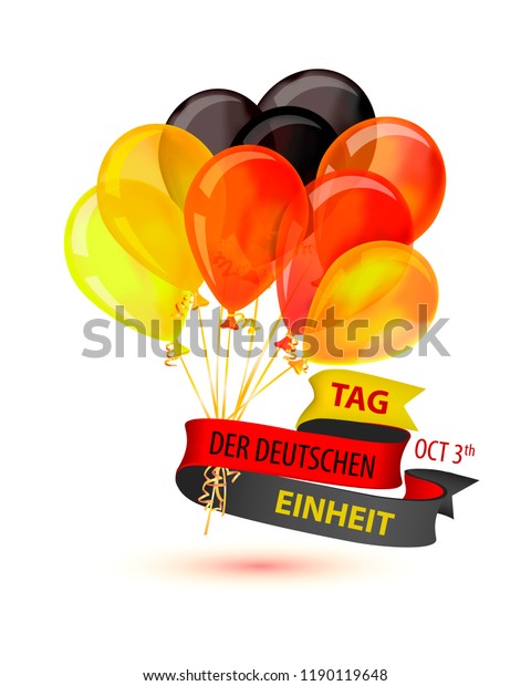 Tag Der Deutschen Einheit Oktober 3 Stock Vector Royalty Free 1190119648<script async src=