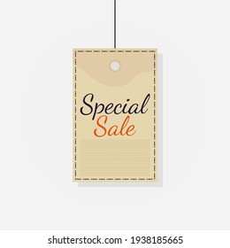 Tag discount special sale label off Vector