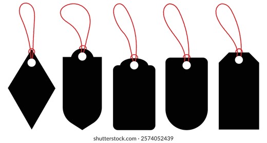 Tag Empty design for Pricing, Price Tag icon vector illustration logo template,  Isolated, Luggage tag, blank tag symbol eps 888. on white background eps 10.