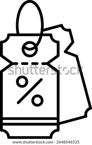 Tag Filled Style Icon Design