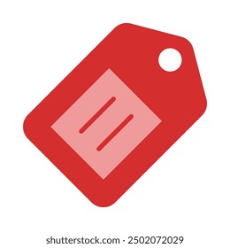 Tag Flat Icon Design For Personal nad Commercial Use