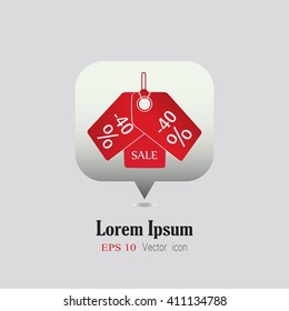 Tag icon. 