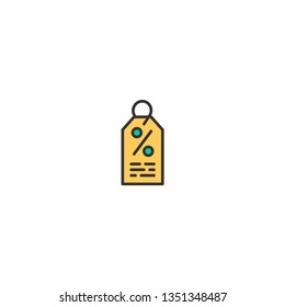Tag icon design. Shopping icon vector illustration