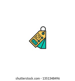 Tag icon design. Shopping icon vector illustration