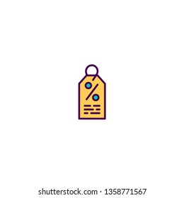 Tag icon design. Shopping icon vector illustration
