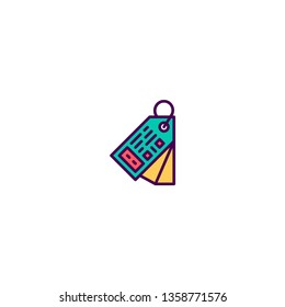 Tag icon design. Shopping icon vector illustration