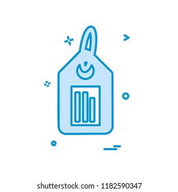 Tag icon design vector