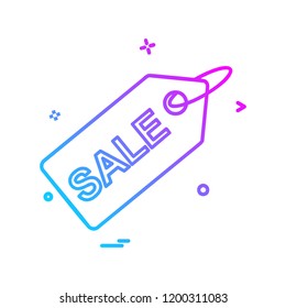 Tag icon design vector 