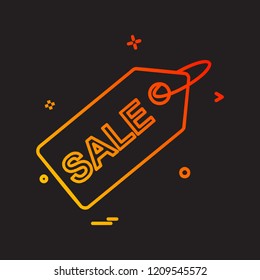 Tag icon design vector 