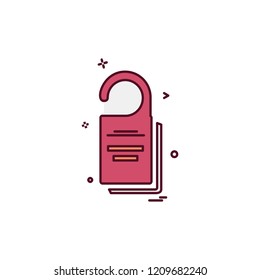 Tag icon design vector