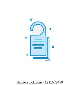 Tag icon design vector