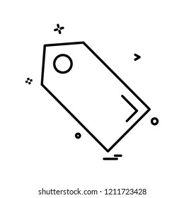 Tag icon design vector 