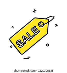 Tag icon design vector 