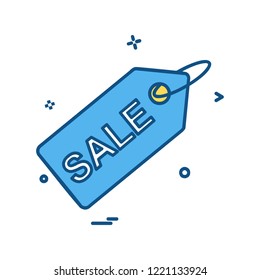 Tag icon design vector 