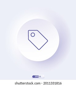 tag icon. e-commerce icons. Сollection of web icons for online store, such as discounts, delivery, contacts, payment, app store, shopping cart. 