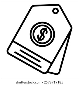 Tag Icon Element For Design