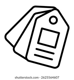 Elemento de icono de etiqueta para diseño