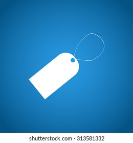 tag icon, Flat design style eps 10