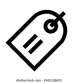 Tag Icon for Graphic Design Projects