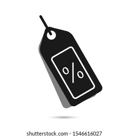 Tag icon. Graphic template. Vector illustration