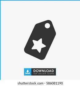 tag icon illustration isolated vector sign symbol