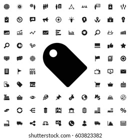 Tag icon illustration isolated vector sign symbol. marketing icons vector set.