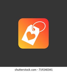 Tag icon illustration isolated vector sign symbol