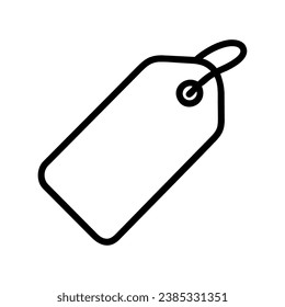 gráfico de icono de etiqueta aislado