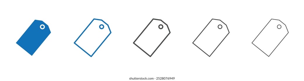 Vector plano aislado en el contorno