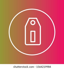 Tag icon isolated on background
 